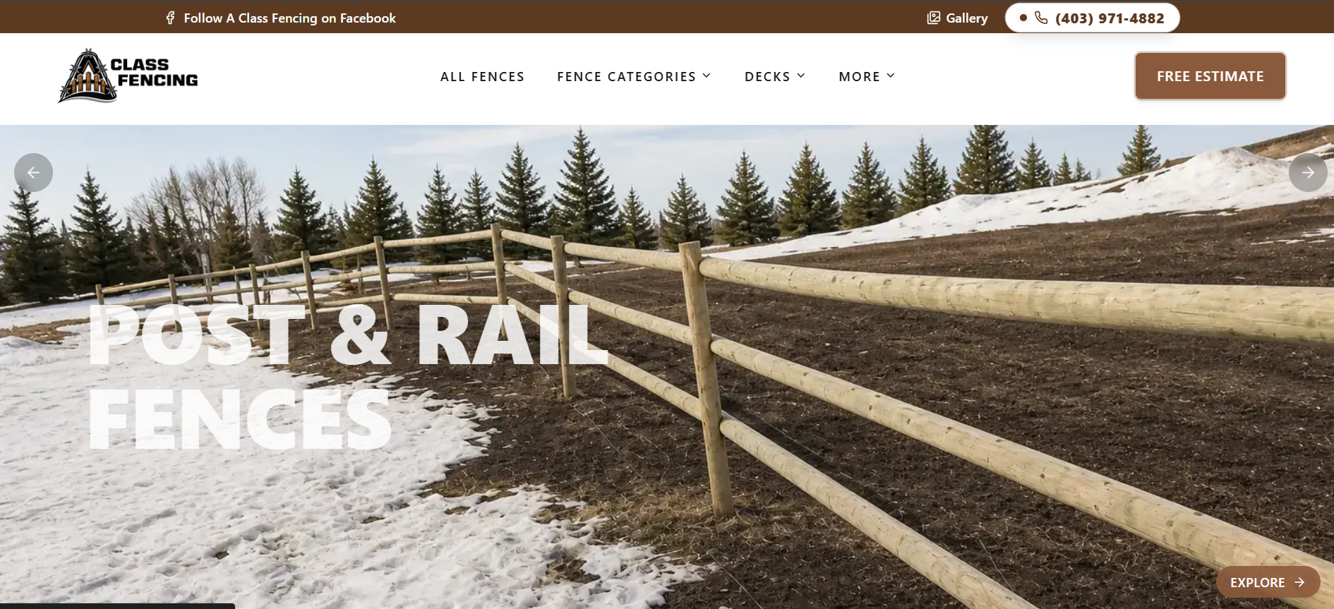 A Class Fencing software case study preview