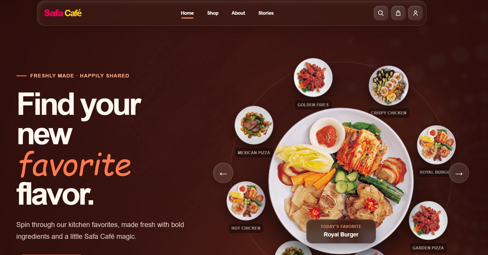 Safa Café software case study preview